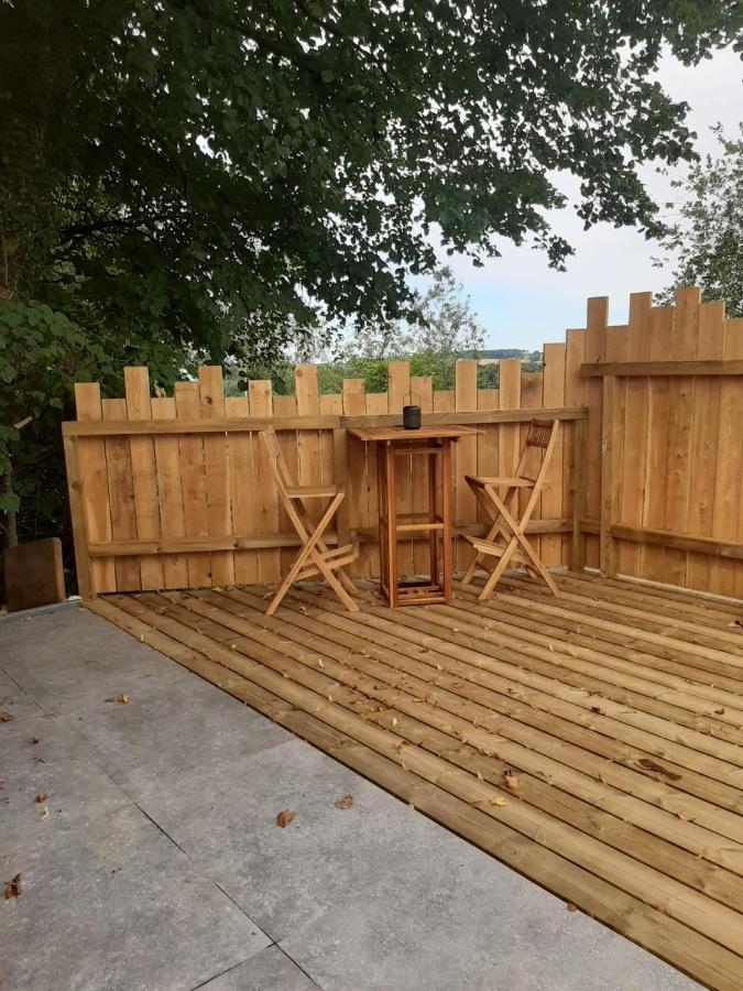 La Cabane Ofuro Villa Celles  Dış mekan fotoğraf