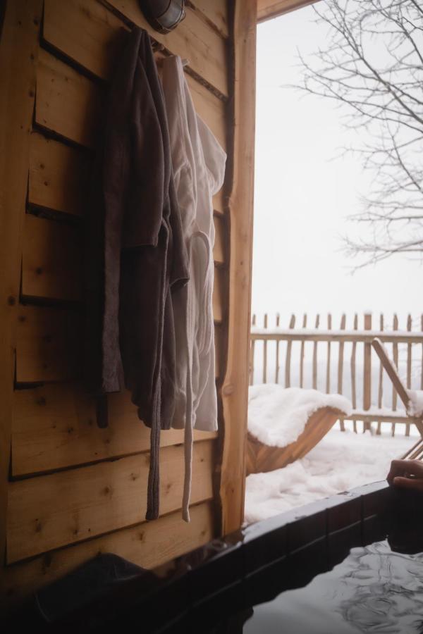 La Cabane Ofuro Villa Celles  Dış mekan fotoğraf