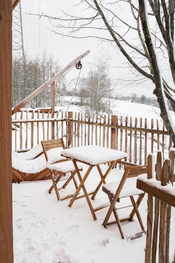La Cabane Ofuro Villa Celles  Dış mekan fotoğraf